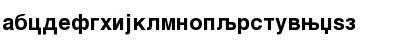 Download Makedonska Helvetika Bold Font Lowercase Preview