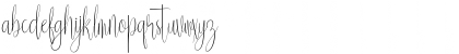 Download Delissa Script Regular Font Lowercase Preview