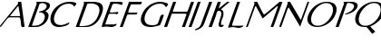 Download Manhattan Italic Font