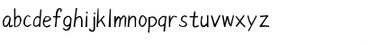 Download Manjiro'sHw21 Regular Font Lowercase Preview