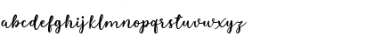Download Estafet Letter Script Med Regular Font Lowercase Preview