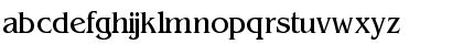 Download BenjaminSerif Regular Font Lowercase Preview