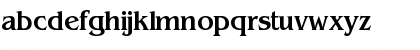 Download BenjaminSerifMedium Regular Font Lowercase Preview