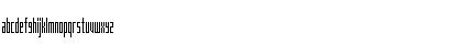 Download MEN'S COSME Regular Font Lowercase Preview