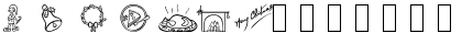 Download Merry Christmas Dings Trial Version Regular Font Lowercase Preview