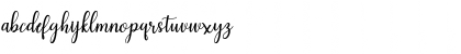 Download Haearty Script Regular Font Lowercase Preview