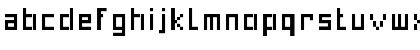 Download MiniLine Regular Font Lowercase Preview