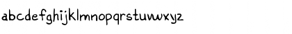 Download BerniesHand Regular Font Lowercase Preview