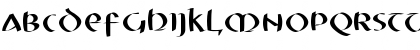 Download MKUnCialeFS Regular Font Lowercase Preview