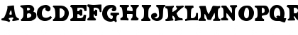 Download JMH SALOON Regular Font Lowercase Preview