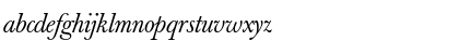 Download BertholdBaskerville-Book BookItalic Font Lowercase Preview