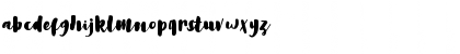 Download LilyWhite LilyWhite Font Lowercase Preview