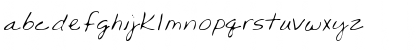 Download MyrasHand Regular Font Lowercase Preview