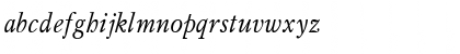 Download MyslNarrowC Italic Font