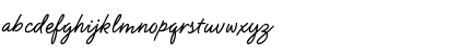 Download Natural Script Bold Regular Font Lowercase Preview