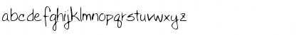 Download BettysHand Regular Font Lowercase Preview
