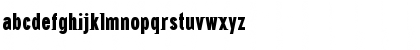 Download NewGlobalHeavy Regular Font Lowercase Preview