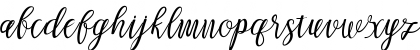 Download Mellitta Script Regular Font Lowercase Preview