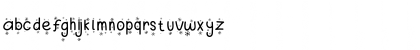 Download Merry Sugar Snow Regular Font Lowercase Preview