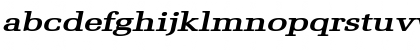Download Bid Roman Extended Bold Italic Font Lowercase Preview