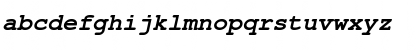 Download NimbusMonLTU Bold Italic Font