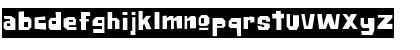 Big Chump BTN Reversed Regular Font Lowercase Preview Big Chump BTN Reversed Regular Font Lowercase Preview