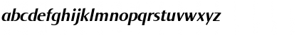 Download Norma BoldItalic Font Lowercase Preview