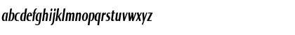 Download Norma Compr BoldItalic Font Lowercase Preview