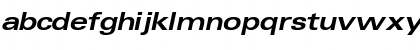 Download NovaExpandedSSK BoldItalic Font Lowercase Preview
