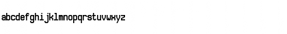 Download NovaMono Regular Font Lowercase Preview