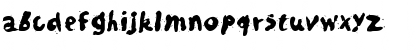 BigClydeGD Regular Font Lowercase Preview