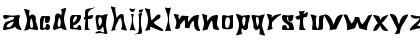 BigDaddyExtended Regular Font Lowercase Preview