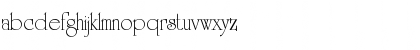 Download 00859 Regular Font Lowercase Preview
