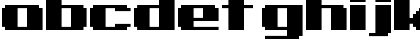Download 01Dominatrix Regular Font Lowercase Preview