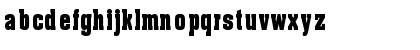 Download BillboardCondensed Regular Font Lowercase Preview