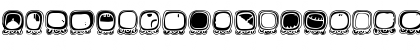 Download 101! Mayan Day GlyphZ Regular Font Lowercase Preview