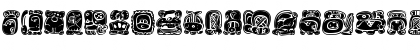 Download 101! Mayan Month GlyphZ Regular Font Lowercase Preview