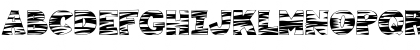 Download 101! Tiger Print Regular Font Lowercase Preview