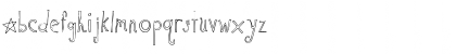 Download 2Peas Starlet Regular Font Lowercase Preview