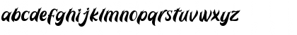 Download Prettyla Regular Font Lowercase Preview