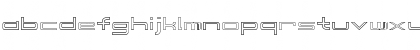 Download 914-OUTLINE Regular Font Lowercase Preview