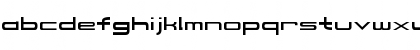 Download 914-SOLID Regular Font Lowercase Preview
