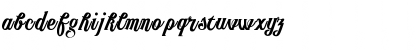 Download Publishing Script DEMO version Regular Font Lowercase Preview