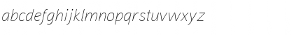 Download Aaux ProThin Italic Regular Font Lowercase Preview