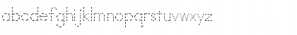 Download AbcPrintDotted Regular Font Lowercase Preview