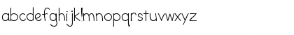 Download AbcTeacher Regular Font Lowercase Preview