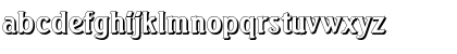 Download AbelBeckerShadow Bold Font Lowercase Preview