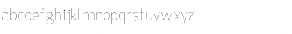 Download Bird cherry lite Regular Font Lowercase Preview
