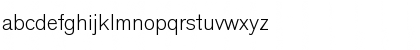 Download AcciusTEELig Regular Font Lowercase Preview