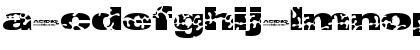 Download Acidio Evaluation Font Lowercase Preview